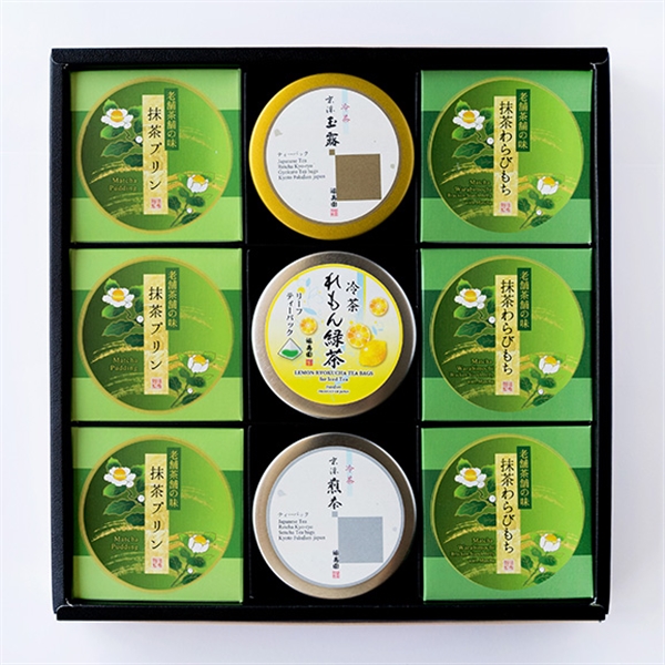 【入荷】冷茶ティーパック・抹茶菓子詰合せ FWL-460R