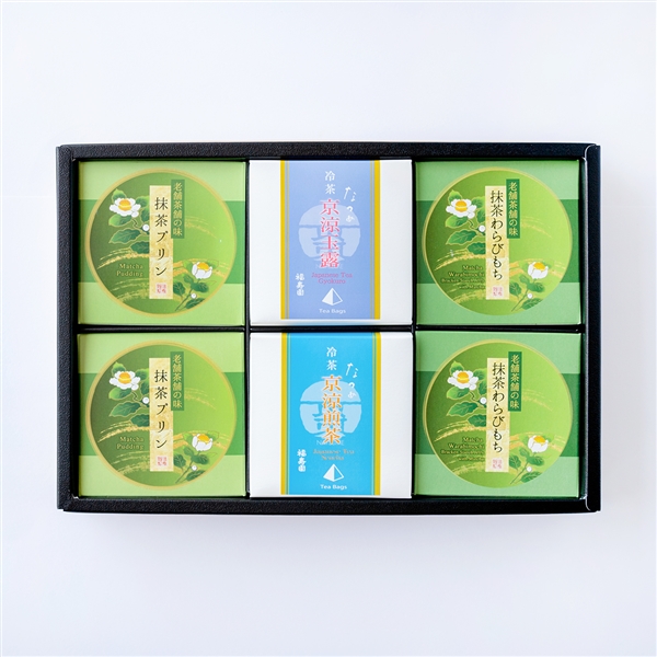 【入荷】なつめ冷茶ティーパック・抹茶菓子詰合せ
