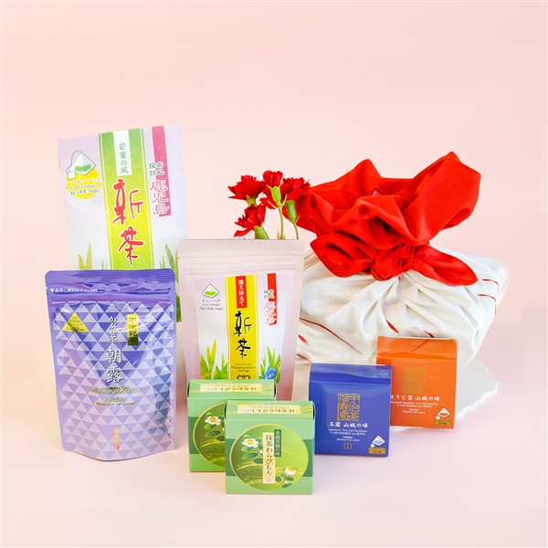 【オンラインショップ限定】　2026年母の日 風呂敷包みギフトセットC