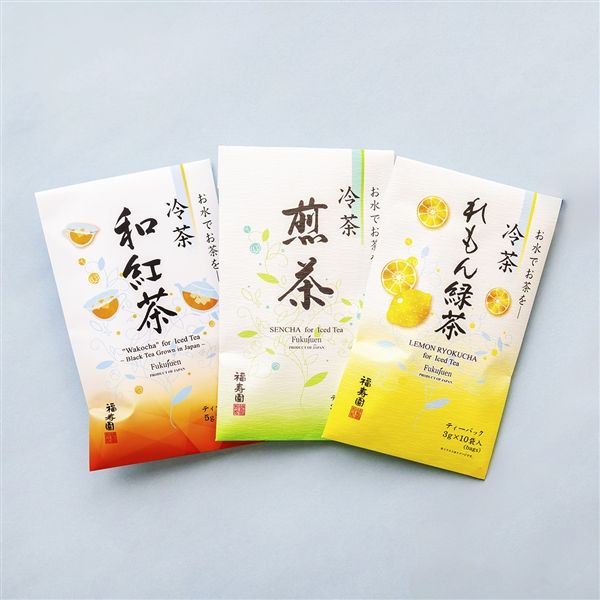 【夏季限定】冷茶ティーパック3種セットA