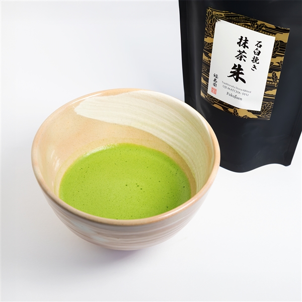 石臼挽き抹茶 朱 200g袋
