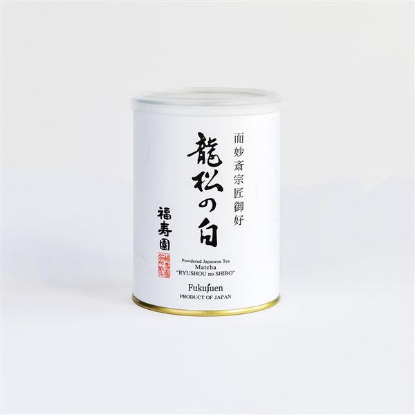 而妙斎宗匠御好 龍松の白 200g缶入
