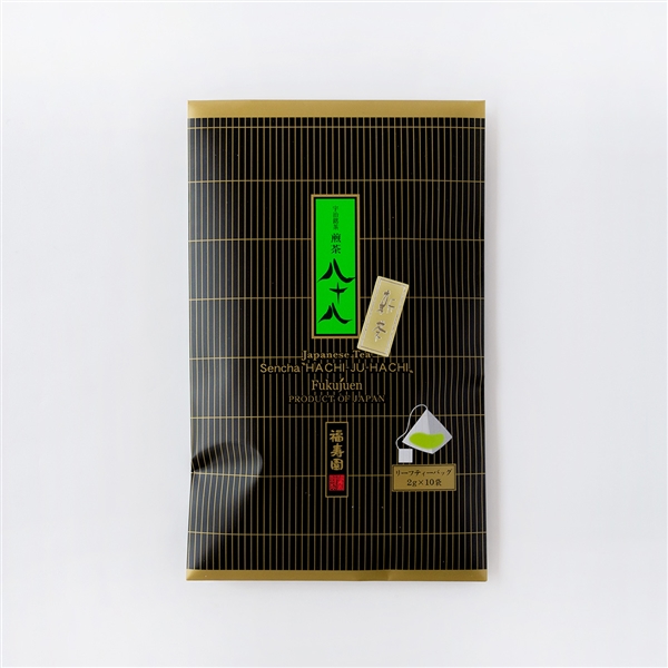 【5/18入荷】宇治新茶 煎茶八十八ティーバッグ 2g×10袋入