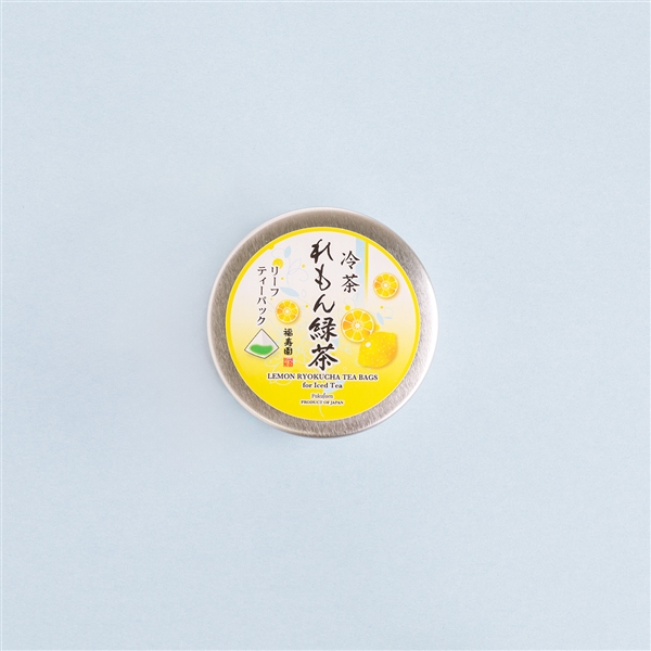【入荷】冷茶 れもん緑茶ティーパック 3g×5袋入平缶