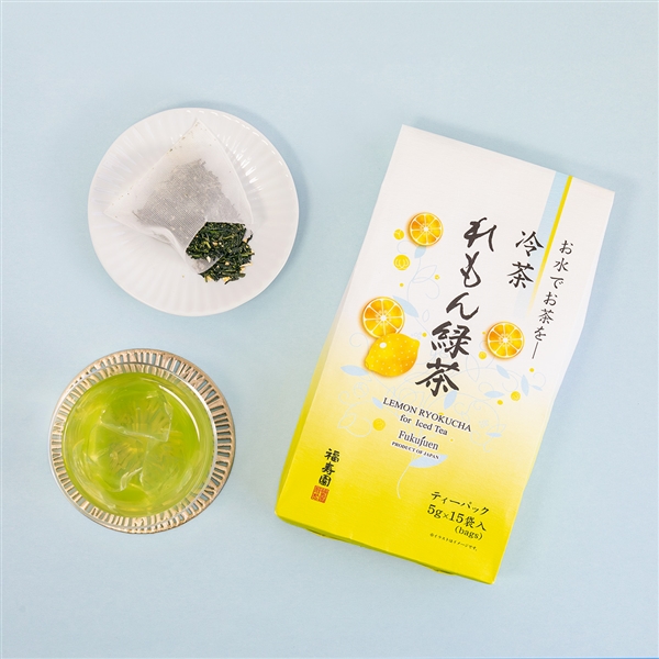 冷茶 れもん緑茶ティーパック 5g×15袋入(大容量タイプ)