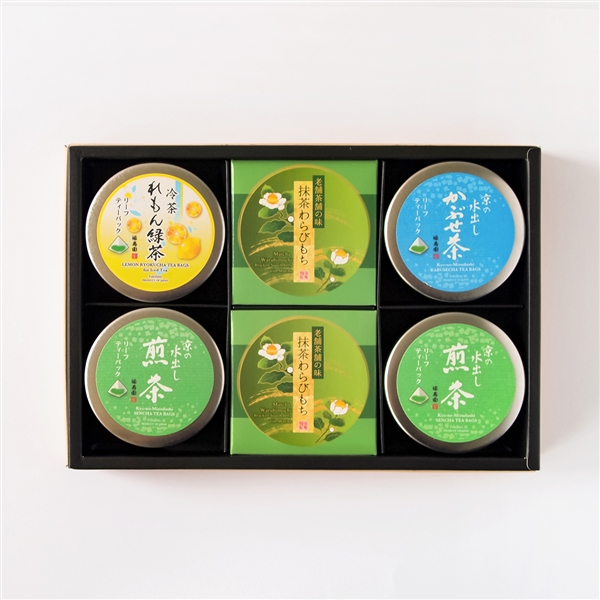 【入荷】冷茶・抹茶菓子詰合せ FWL-400R