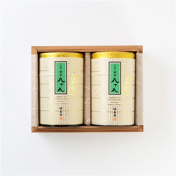 宇治新茶詰合せ 煎茶八十八金-1300